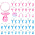 72 Pcs Baby Shower Pacifiers, 2.75’’ Plastic Pacifiers by XINHUIDALSQ