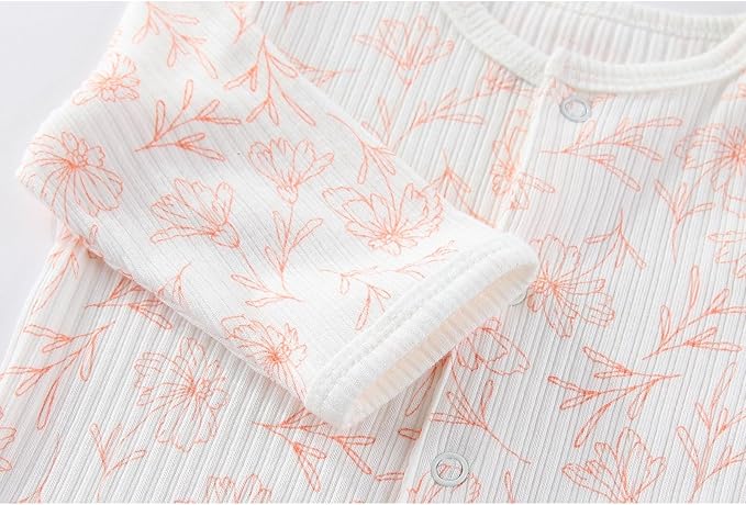 Fashion Baby Boy Girl Clothing Set Cotton Soft 3-Piece Long Sleeve Button - Image 3