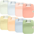 KeaBabies 8-Pack Organic Baby Bibs by KeaBabies