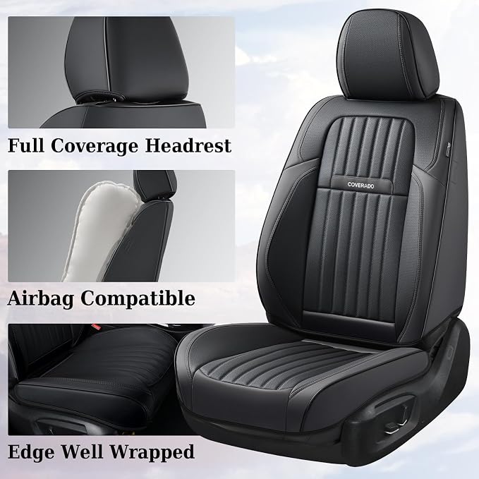 Coverado Car Seat Covers Full Set, Seat Covers - Image 7