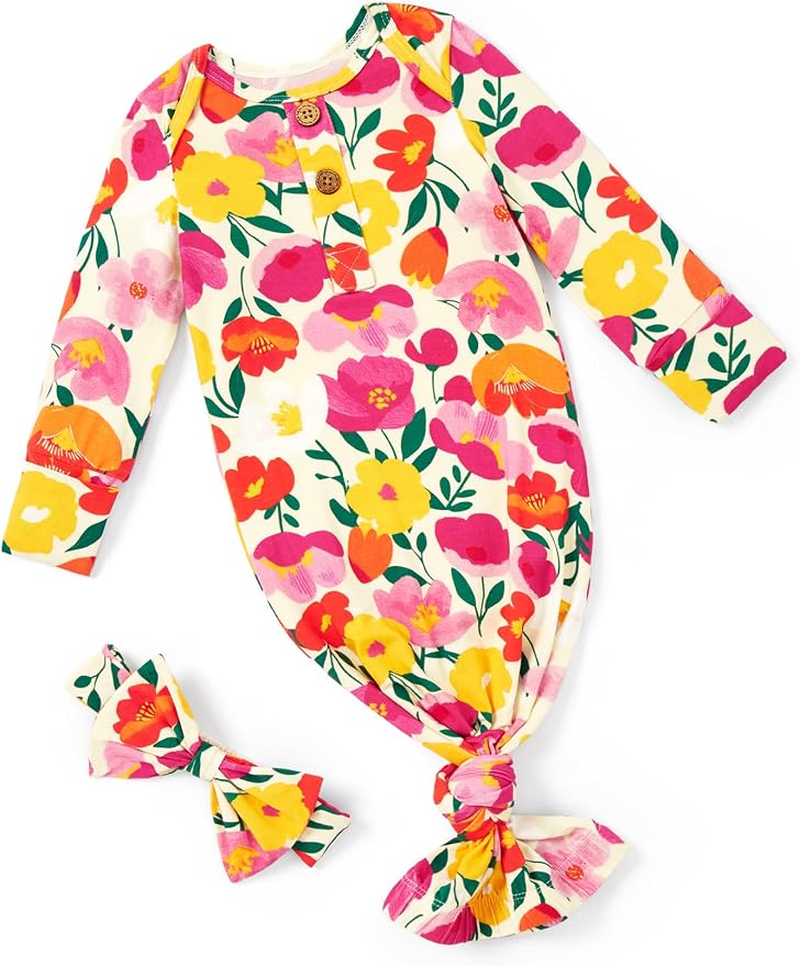 PATPAT Baby Sleeper Gown with Bamboo Viscose by PATPAT