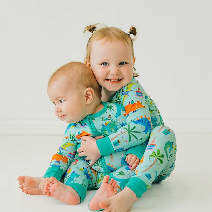 Little Sleepies Pajamas for Baby Boys & Girls, Viscose from Bamboo Baby Pajamas - Image 8