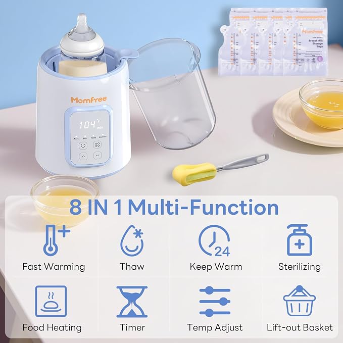 Baby Bottle Warmer, 8-in-1 Fast Bottle Warmer - Image 4