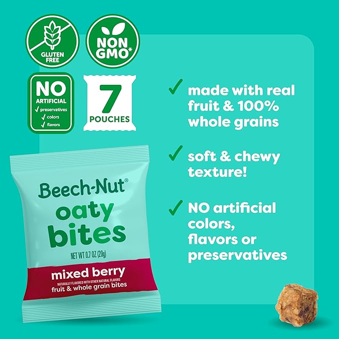 Beech-Nut Toddler Snacks, Oaty Bites - Image 3