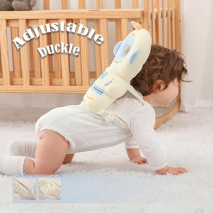 Baby Head Protector Backpack -Soft & Lightweight Pads - Image 7