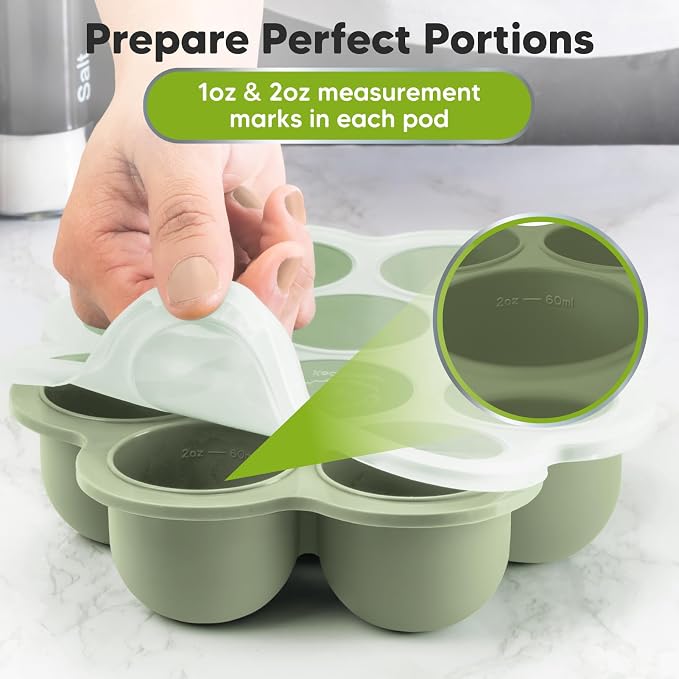 KeaBabies Silicone Food Freezer Trays - Image 6