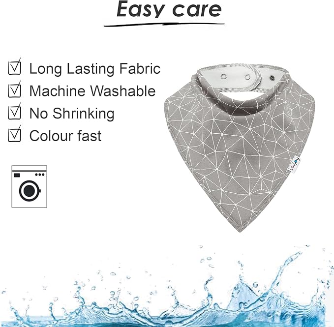 Lovjoy Large Bandana bibs - Image 5