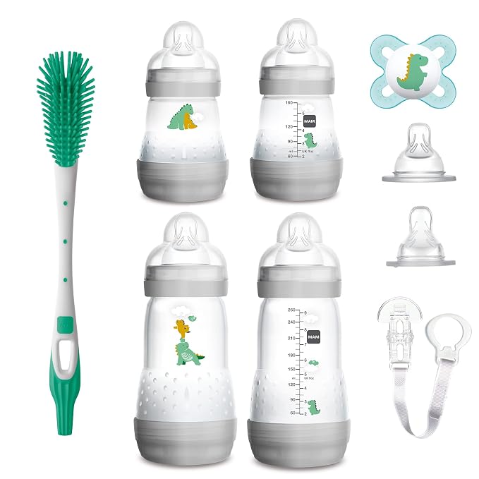 MAM Infant Basics Newborn Gift Set, Transparent by MAMBabyUSA