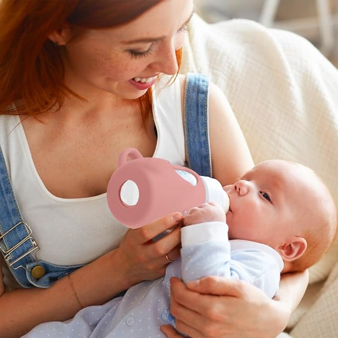 BUSOHA 3 Pack Silicone Sleeves for Avent Baby Bottles - Image 7