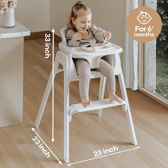 Fodoss 4 in 1 Foldable High Chairs - Image 7