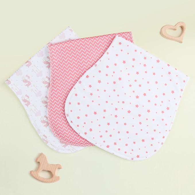 2-in-1 Burp Cloths and Baby Bibs - Image 8