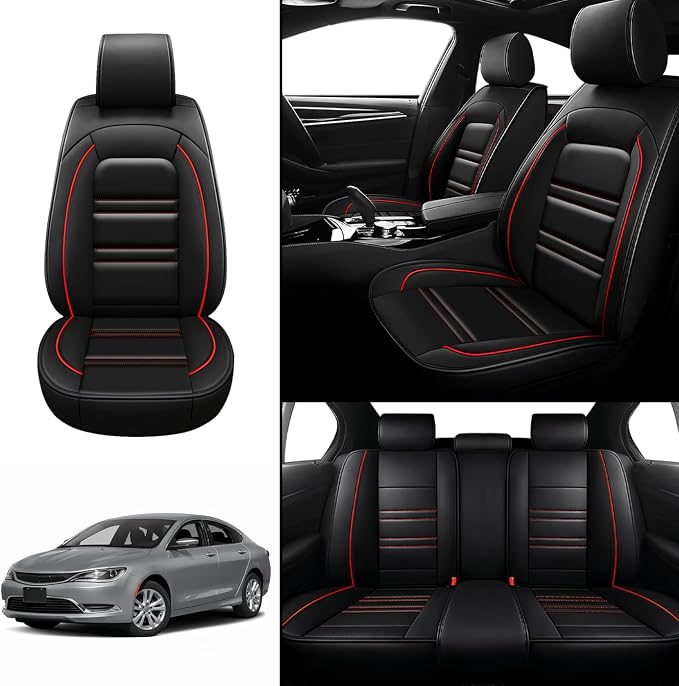 Seat Covers for Chrysler Car 200 2011-2017 | 5-Seats Leather Seat Covers - Image 2