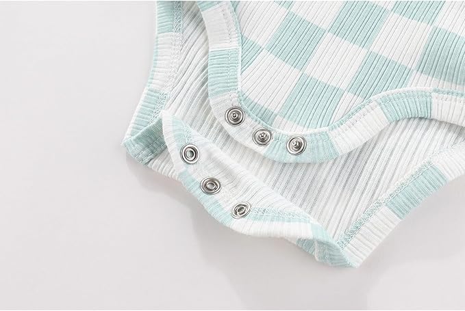 Fashion Baby Boy Girl Bodysuits 6-Pack Casual Cotton Soft Infants Outfit New - Image 6