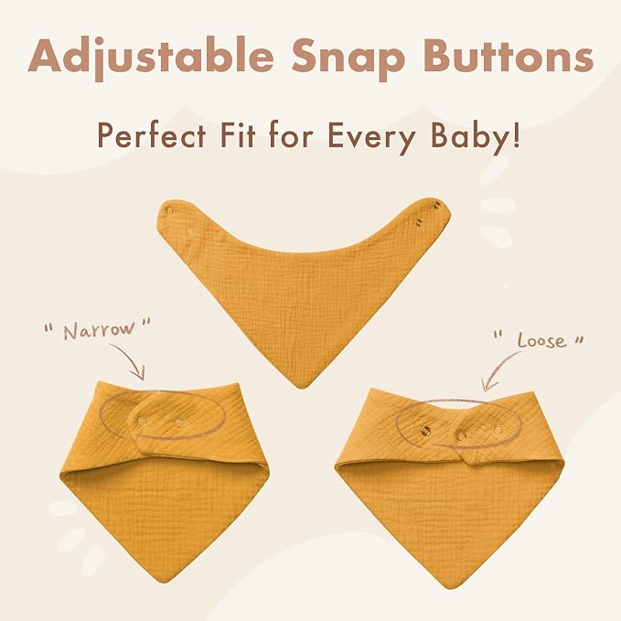Baby Bibs 8-Pack - Image 2