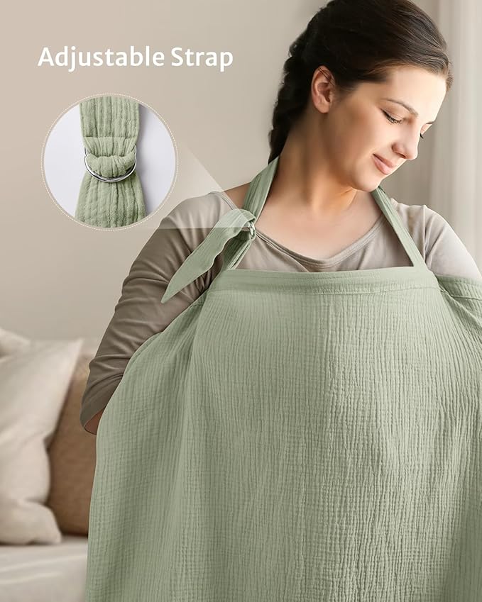 Blissful Diary Muslin Nursing Cover - Image 5