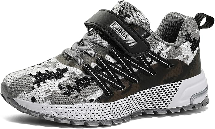 KUBUA Kids Sneakers for Boys Girls Running Tennis Shoes Lightweight Breathable - Image 2