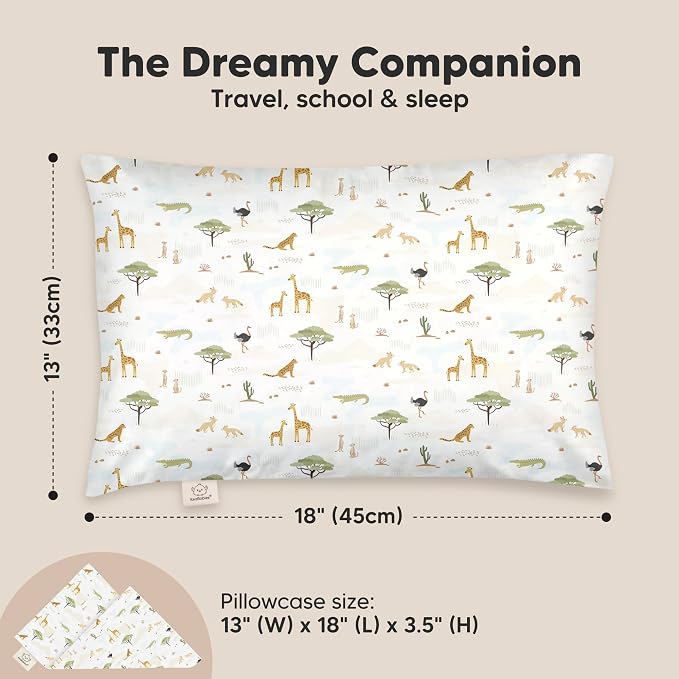 Toddler Pillow with Pillowcase - Image 3