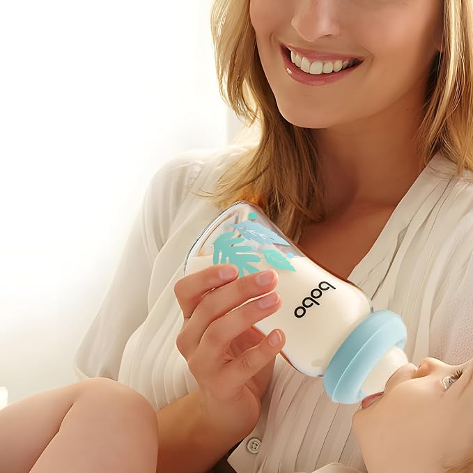 YOHKOH Natural Glass Baby Bottle - Image 2
