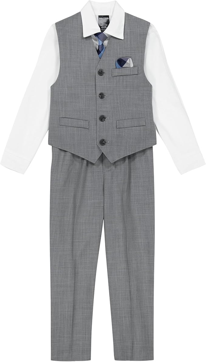 Nautica Boys' 4-Piece Formal Suit Set by Nautica