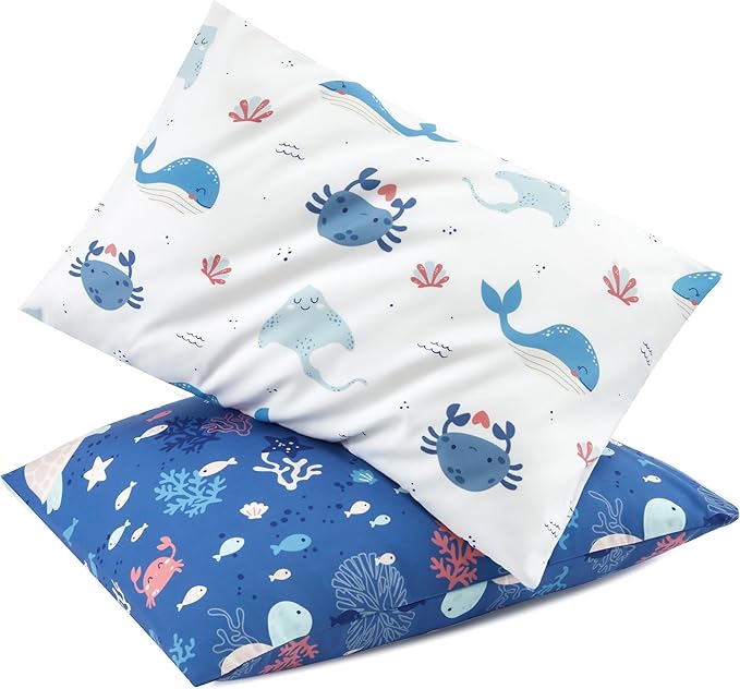 TILLYOU Toddler Pillowcase 2 Pack by TILLYOU