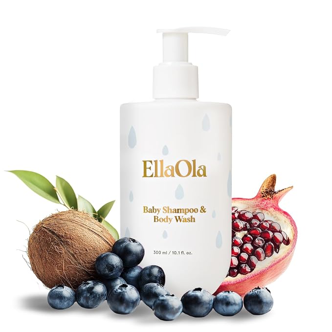 ELLAOLA Tear Free Baby Shampoo & Body Wash by EllaOla