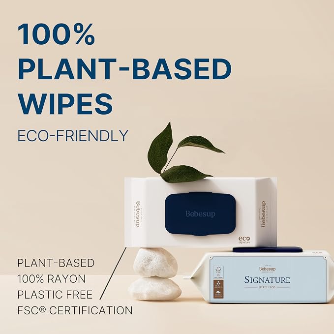BEBESUP- Korea’s #1 Signature Eco Baby Wipes- 100% Plant-Based 99% Drinkable - Image 4