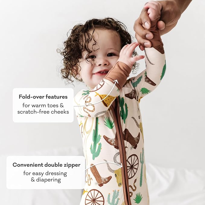 Little Sleepies Pajamas for Baby Boys & Girls, Viscose from Bamboo Baby Pajamas - Image 4