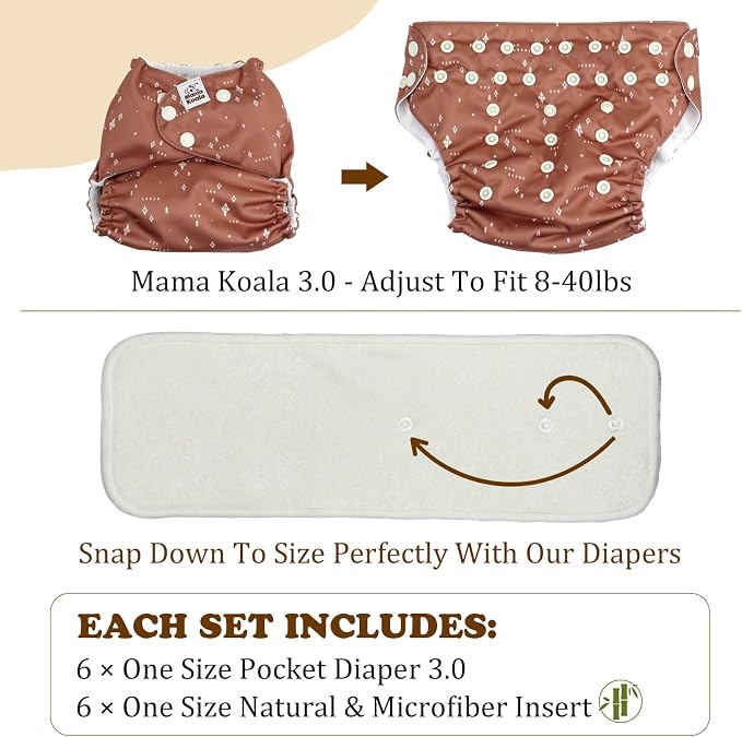 Mama Koala 3.0 Cloth Diapers for Babies - Image 5