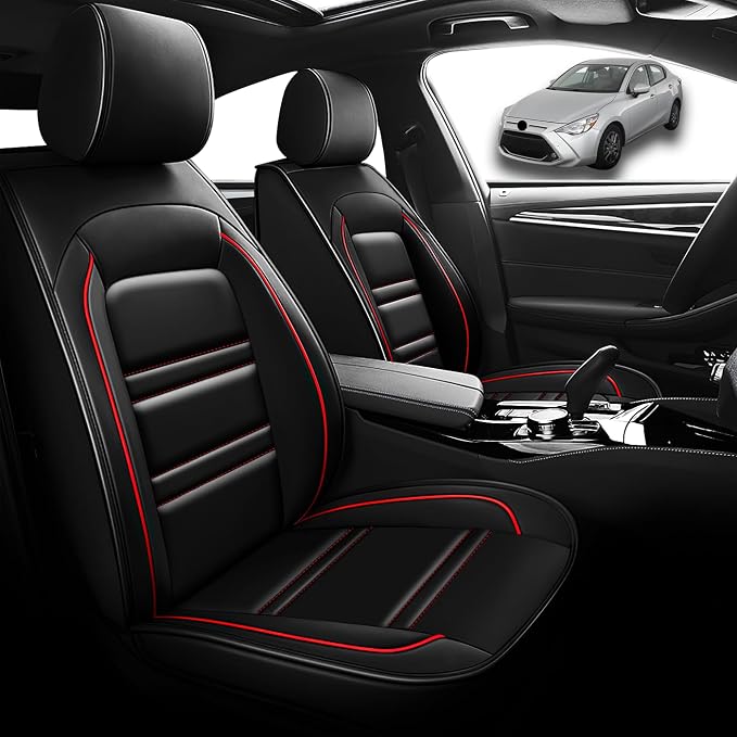 Seat Cover for Toyota Yaris 2007-2020 | Car Seat Covers Front Seats, Waterproof - Image 2