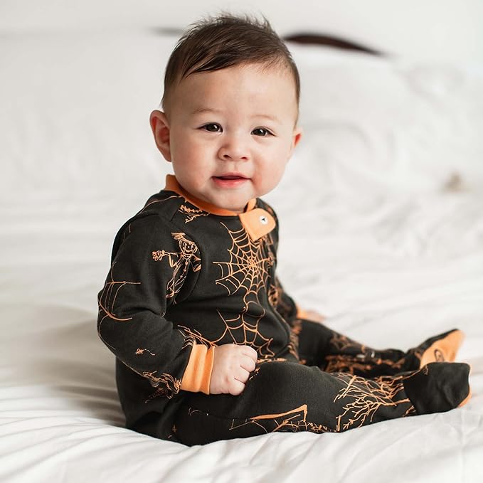 Burt’s Bees Baby Boys' One-Piece Sleep and Play 100% Organic Cotton PJs - Image 3