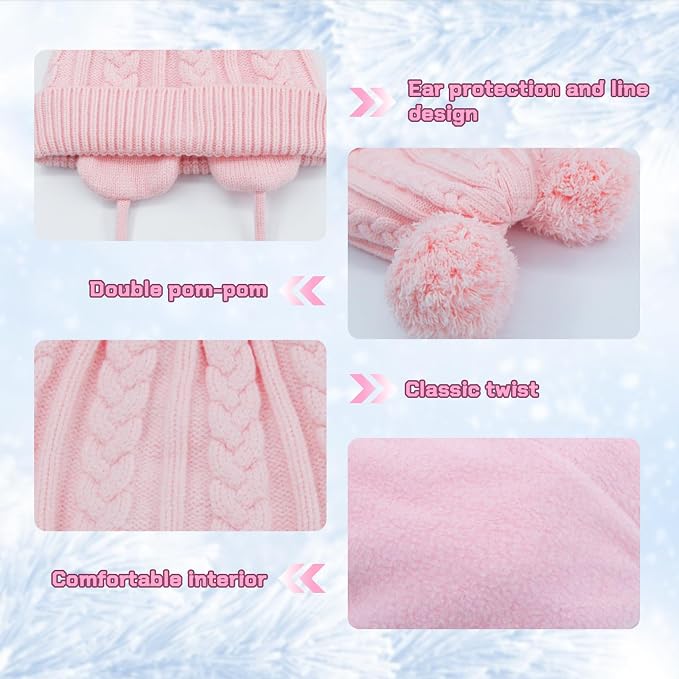 Duoyeree Toddler Winter Hat - Image 3