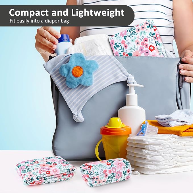 Baby Diaper Changing Pad, 21 5/8" x 31.5" Waterproof Changing Pad Liners - Image 5