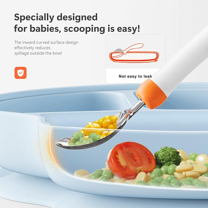 Li&Zhao Baby Bowls with Suction - Image 4