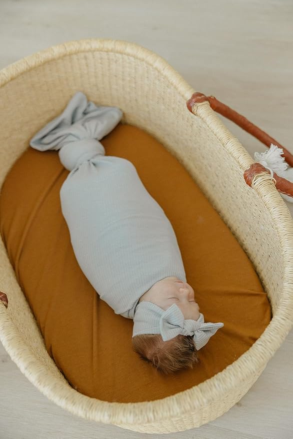 Copper Pearl Baby Swaddle Blanket - Image 6