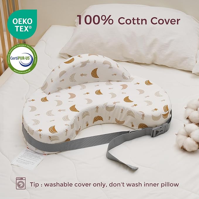 Momcozy Innovative Safety Fence Nursing Pillow - Image 7