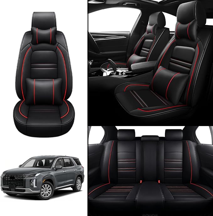 Car Seat Covers for Hyundai Car Palisade 2020-2025 | 5-Seats Seat Covers - Image 2
