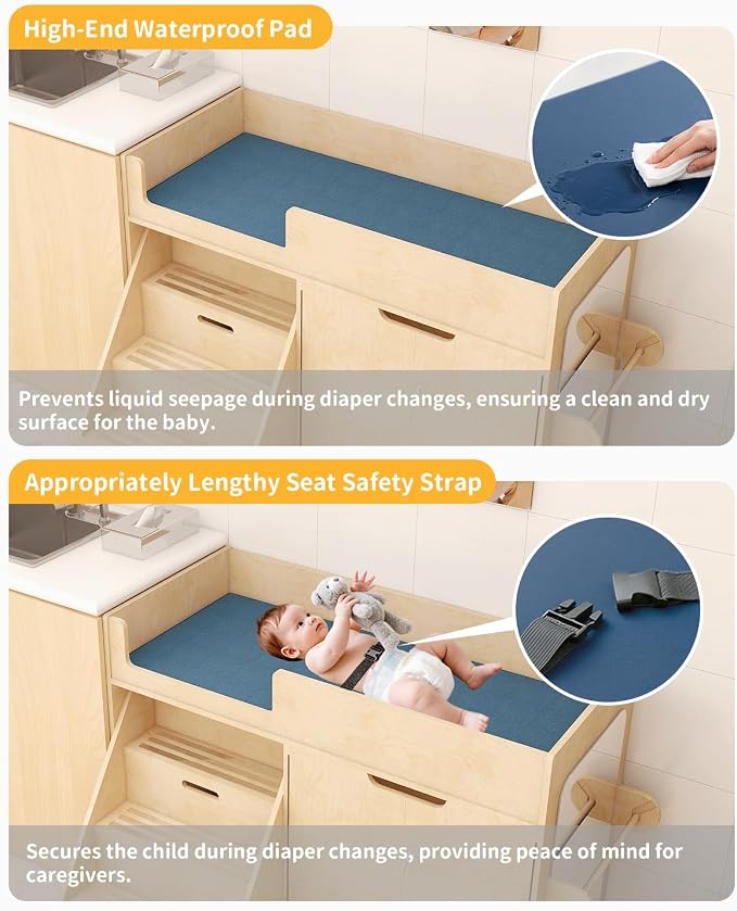 Wooden Baby Changing Table - Image 5