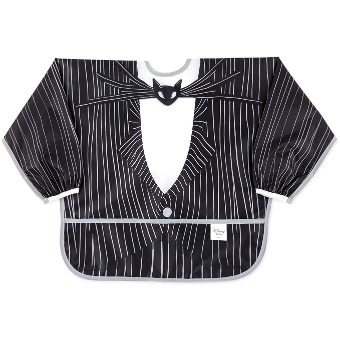 Bumkins Disney Sleeved Bib for Girl or Boy, Baby and Toddler for 6-24 Mos by Bumkins