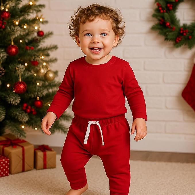 SOBOWO Newborn Baby Boy Girl 3-Pack Joggers Infant Baby Cotton Harem Pants - Image 4