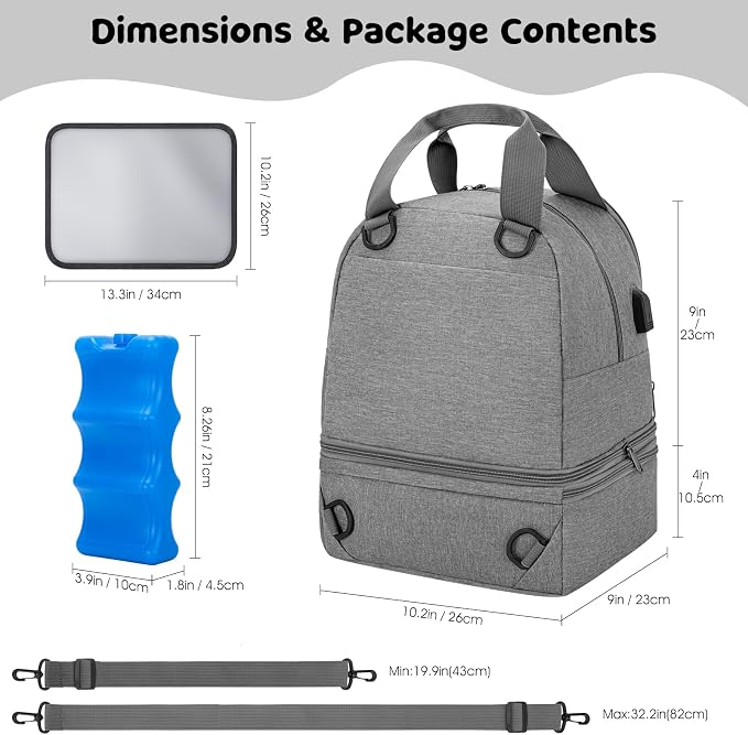 Pump Bag for Spectra S1 S2, Wearable Breast Pump Bags - Image 6