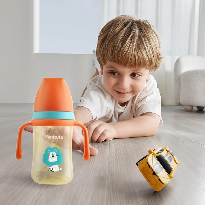 Qshare Sippy Cups for Toddlers, Weighted Straw Learner Cup - Image 6