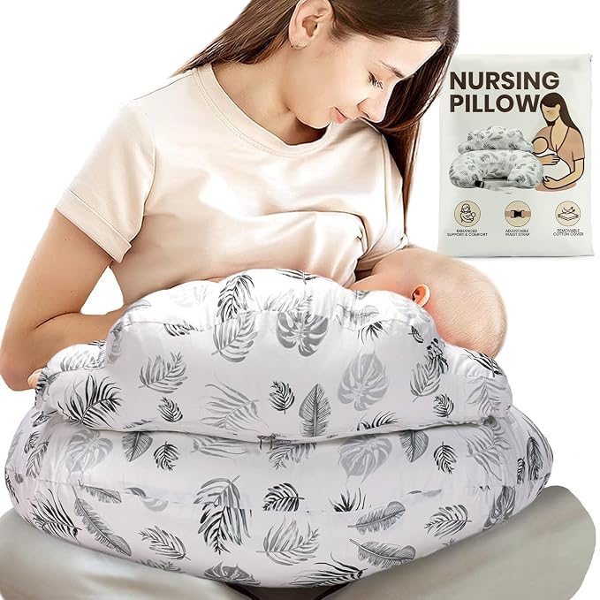PILLANI Nursing Pillow for Breastfeeding, Breastfeeding Pillows for Mom Support by Pillani