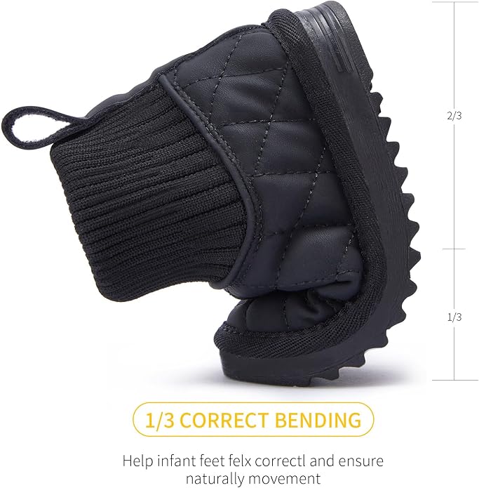 BMCiTYBM Girls Boys Snow Boots Warm Winter Fur Lined Baby Shoes - Image 4