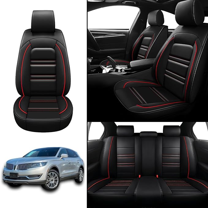 Seat Covers for Lincoln mkx 2007-2018 | 5-Seats Leather Seat Covers - Image 2