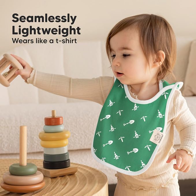 8-Pack Baby Bibs for Boys, Girls - Image 5