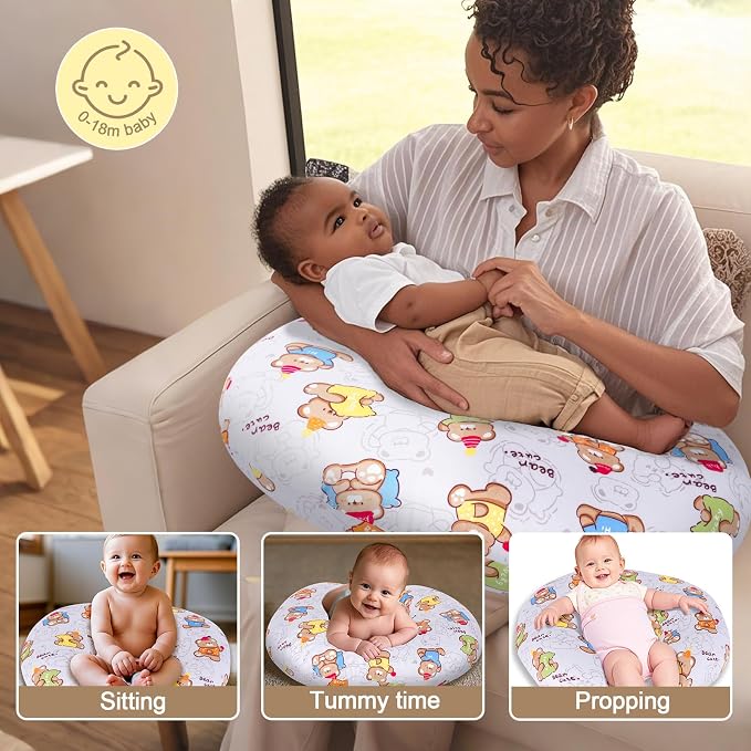 Baby Nursing Pillow for Breastfeeding, Adjustable Breast Feeding Pillow for - Image 2