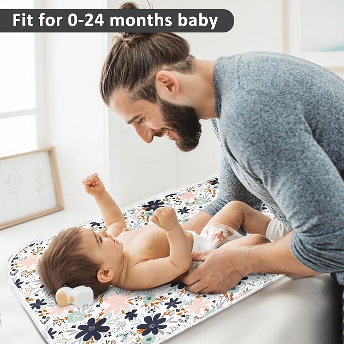 Baby Diaper Changing Pad, 21 5/8" x 31.5" Waterproof Changing Pad Liners - Image 7