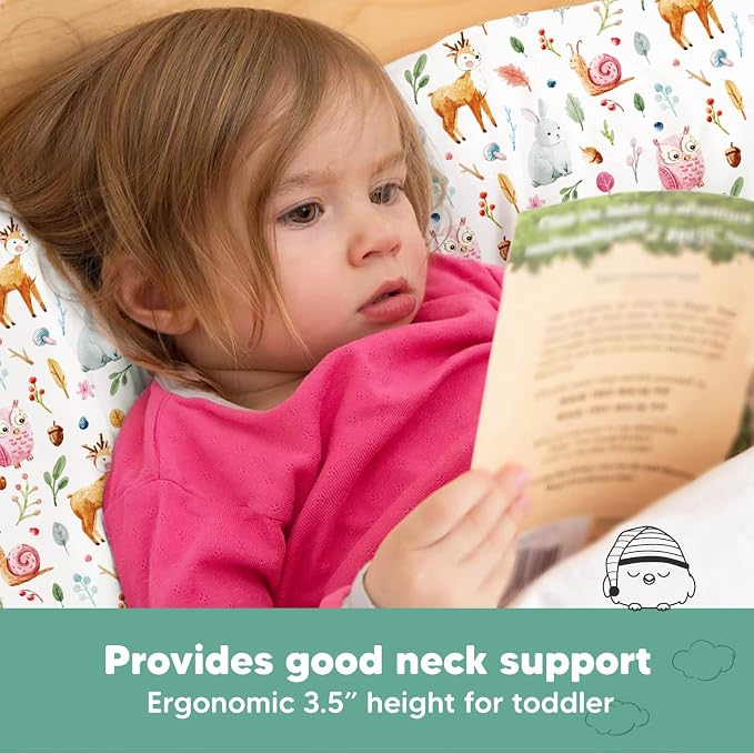 Toddler Pillow with Pillowcase - Image 5