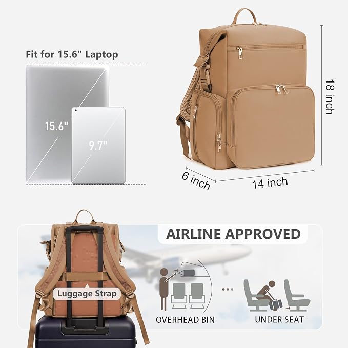 CEI-CEI Neoprene Diaper bag Backpack Waterproof Baby Changing Bags - Image 5