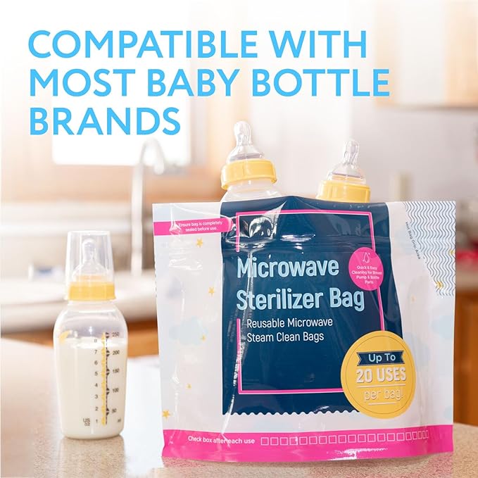 Impresa Microwave Baby Bottle Steam Bags - Image 3